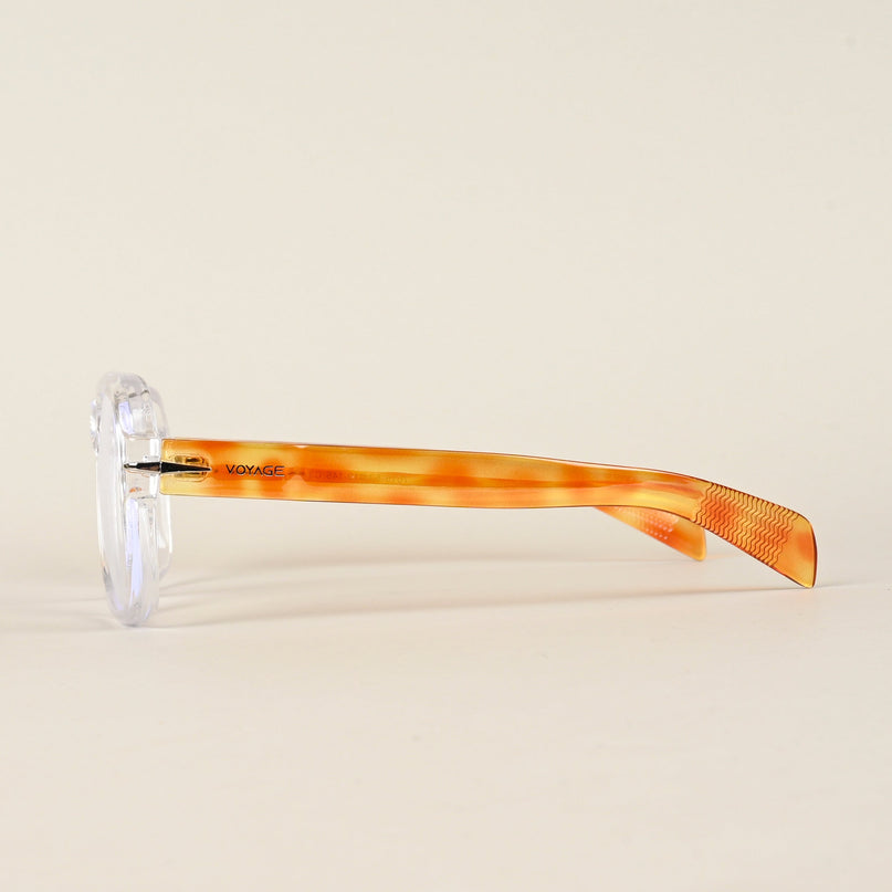 Voyage Transparent Square Eyeglasses for Men & Women - MG4996-C5