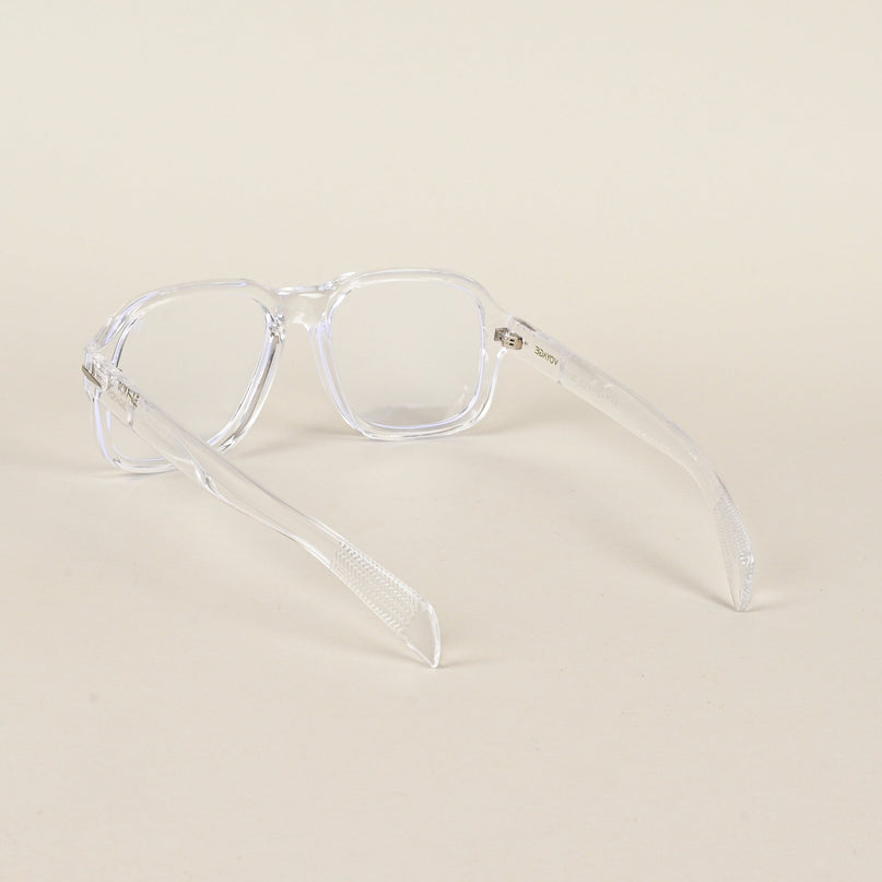 Voyage Transparent Square Eyeglasses for Men & Women - MG4993-C2