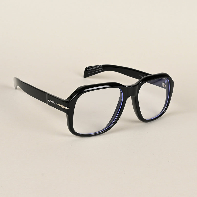 Voyage Shine Black Square Eyeglasses for Men & Women - MG4992-C1