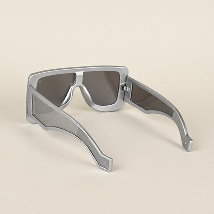 Wayfarer Sunglasses (Grey Lens | Silver Frame - MG4972)