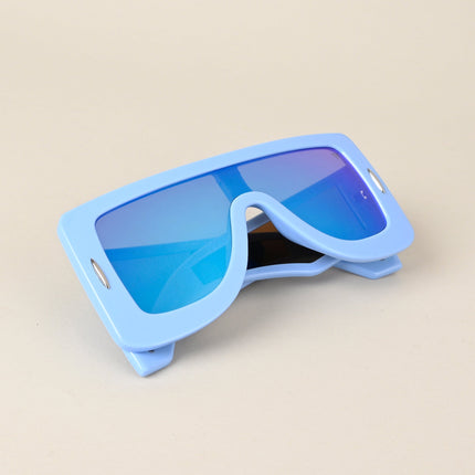 Wayfarer Sunglasses (Sky Blue Lens | Sky Blue Frame - MG4974)