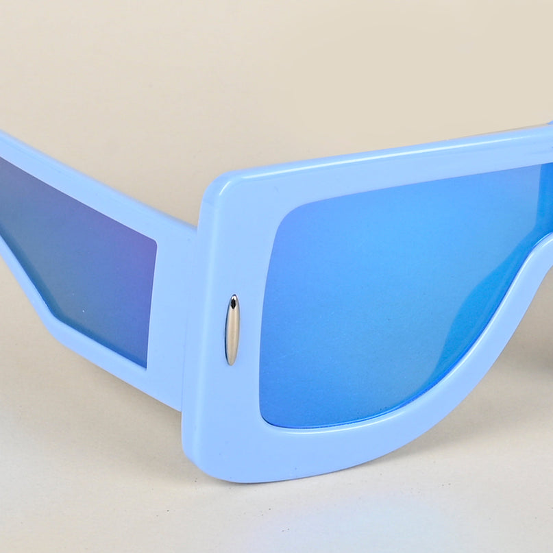Wayfarer Sunglasses (Sky Blue Lens | Sky Blue Frame - MG4974)