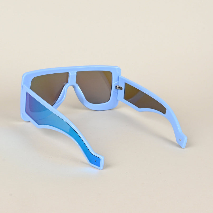 Wayfarer Sunglasses (Sky Blue Lens | Sky Blue Frame - MG4974)