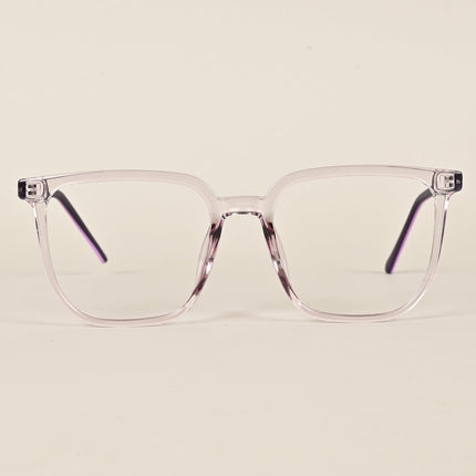 Voyage Light Purple Square Eyeglasses for Men & Women - MG4001