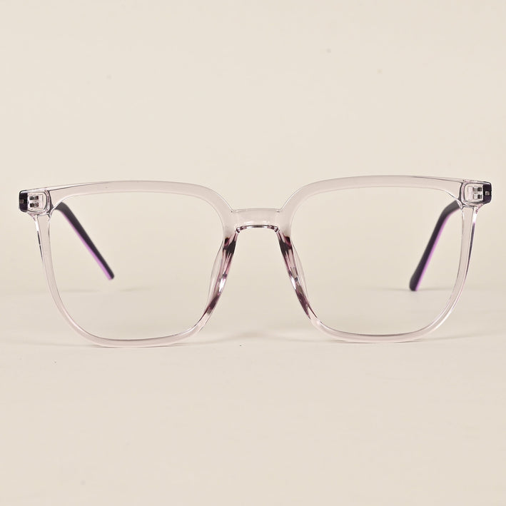 Voyage Light Purple Square Eyeglasses for Men & Women - MG4001
