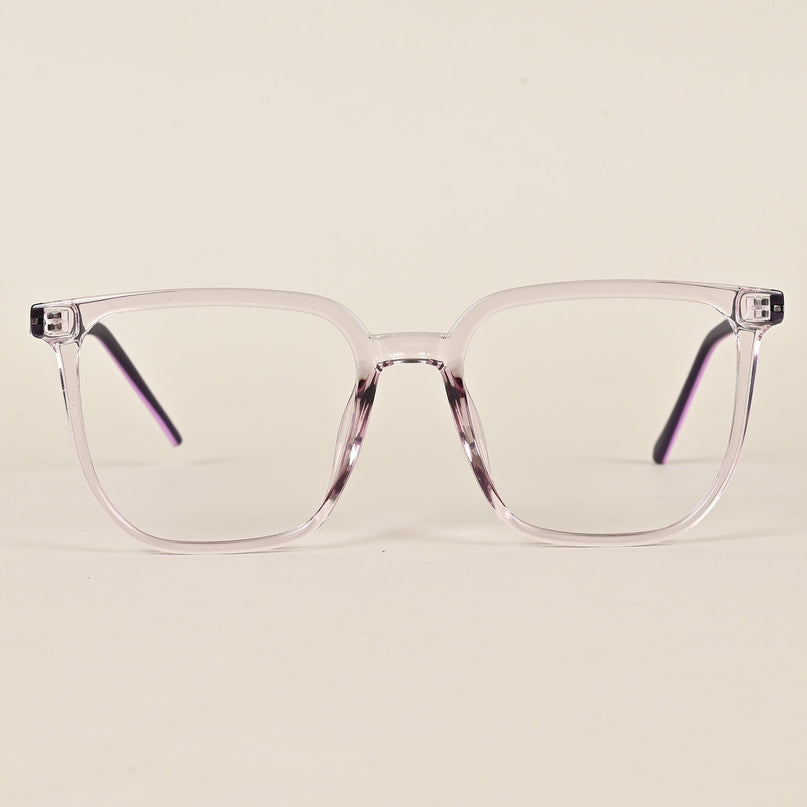 Voyage Light Purple Square Eyeglasses for Men & Women - MG4001