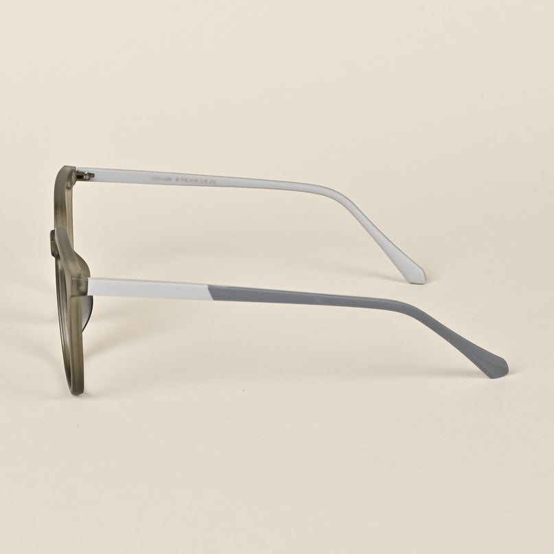 Voyage Olive Green Square Eyeglasses for Men & Women - MG4000