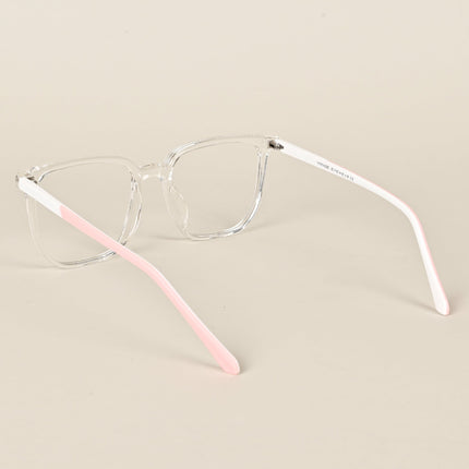 Voyage Transparent Square Eyeglasses for Men & Women - MG3999