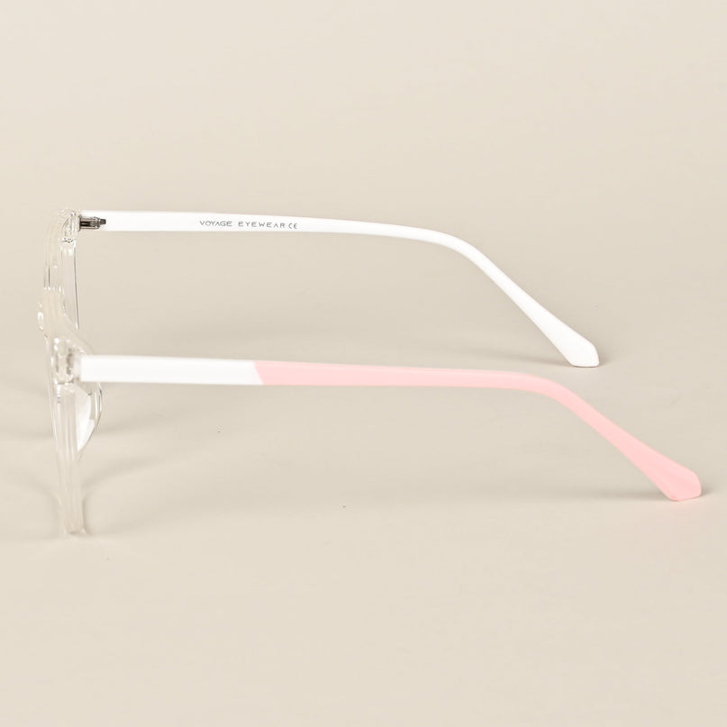 Voyage Transparent Square Eyeglasses for Men & Women - MG3999