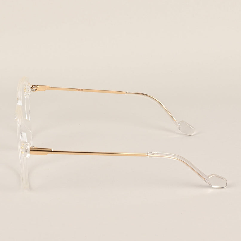 Voyage Crystal Clear Oversize Eyeglasses - MG3853