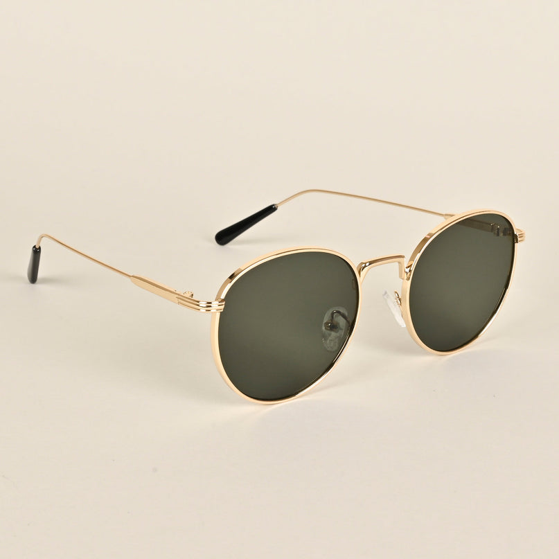 Sonic | Round Green Sunglasses MG3048