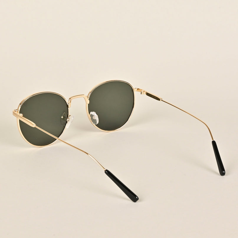 Sonic | Round Green Sunglasses MG3048
