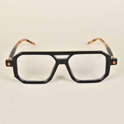Voyage Black Wayfarer Eyeglasses - MGA2