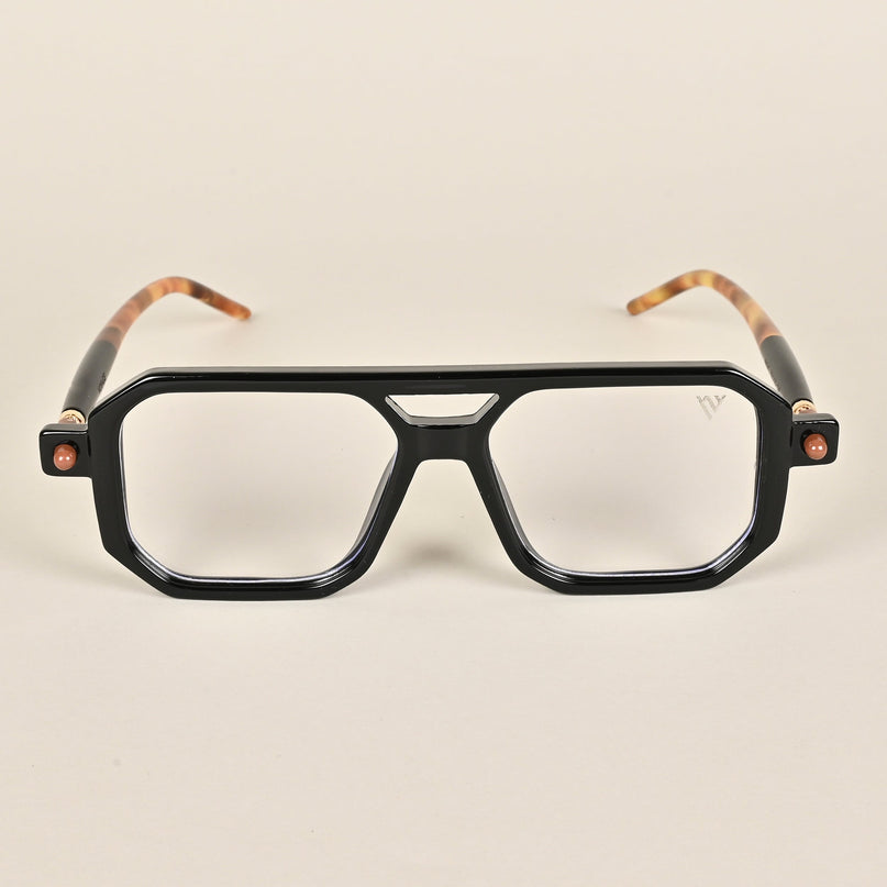 Voyage Black Wayfarer Eyeglasses - MGA2