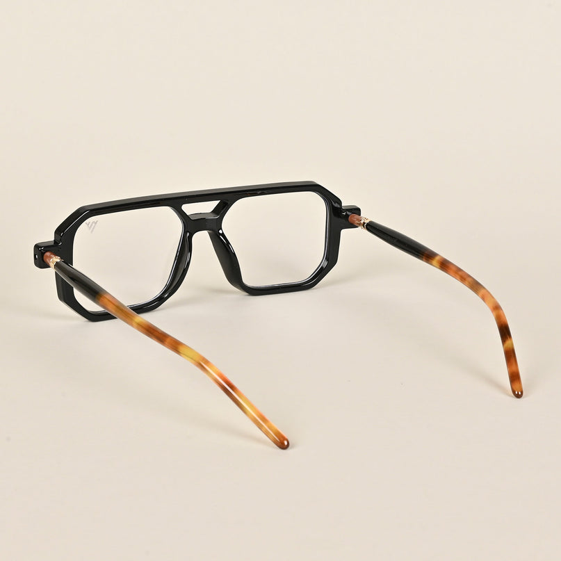 Voyage Black Wayfarer Eyeglasses - MGA2