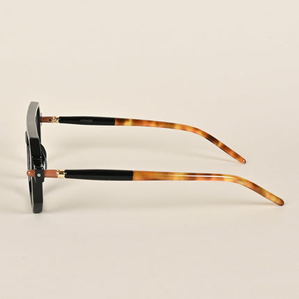 Voyage Black Wayfarer Eyeglasses - MGA2