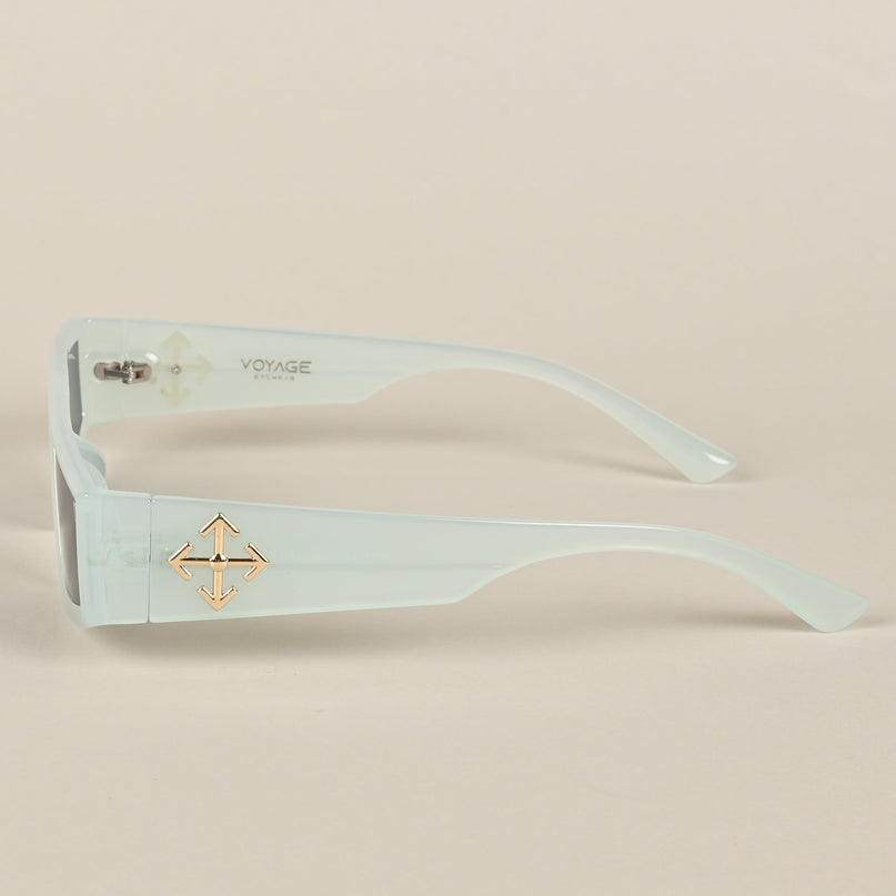 Crasher | Light Green Rectangle Sunglasses - MG3875