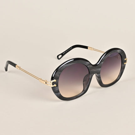 Grey & Clear Over Size Sunglasses - MG3911
