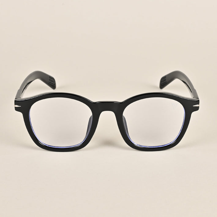 Voyage Black Square Eyeglasses - MG3921
