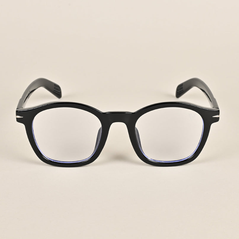 Voyage Black Square Eyeglasses - MG3921