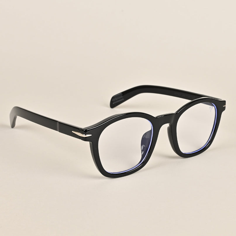 Voyage Black Square Eyeglasses - MG3921