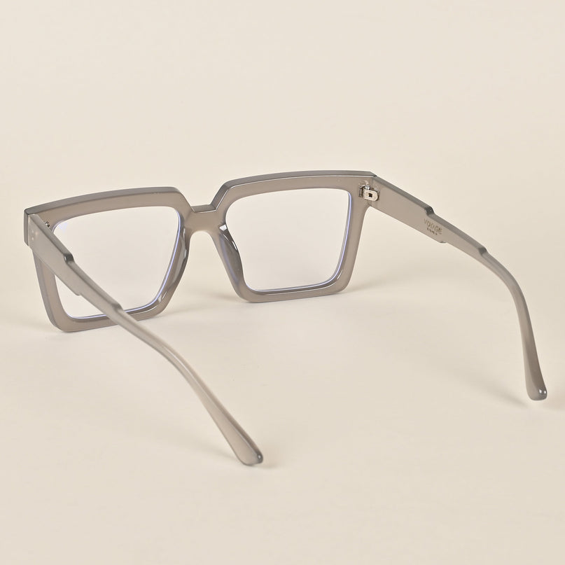 Voyage Grey Wayfarer Eyeglasses - MG3923