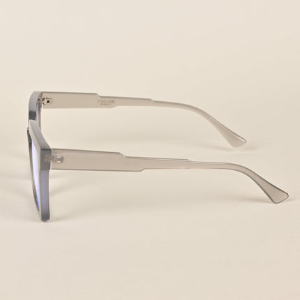 Voyage Grey Wayfarer Eyeglasses - MG3923