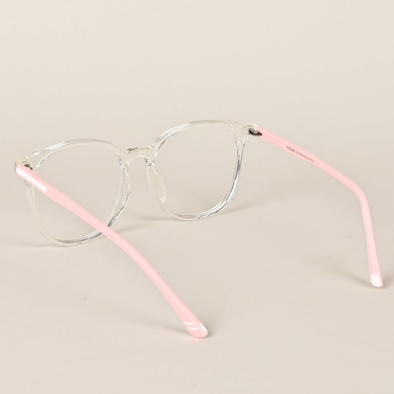 Voyage Transparent Round Eyeglasses for Men & Women - MG4004