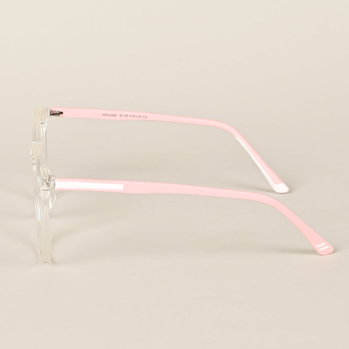 Voyage Transparent Round Eyeglasses for Men & Women - MG4004