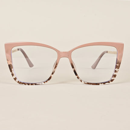 Voyage Brown Cateye Eyeglasses for Women (TR5046MG4013)