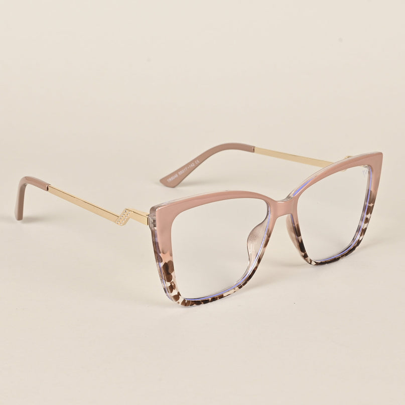 Voyage Brown Cateye Eyeglasses for Women - MG4013
