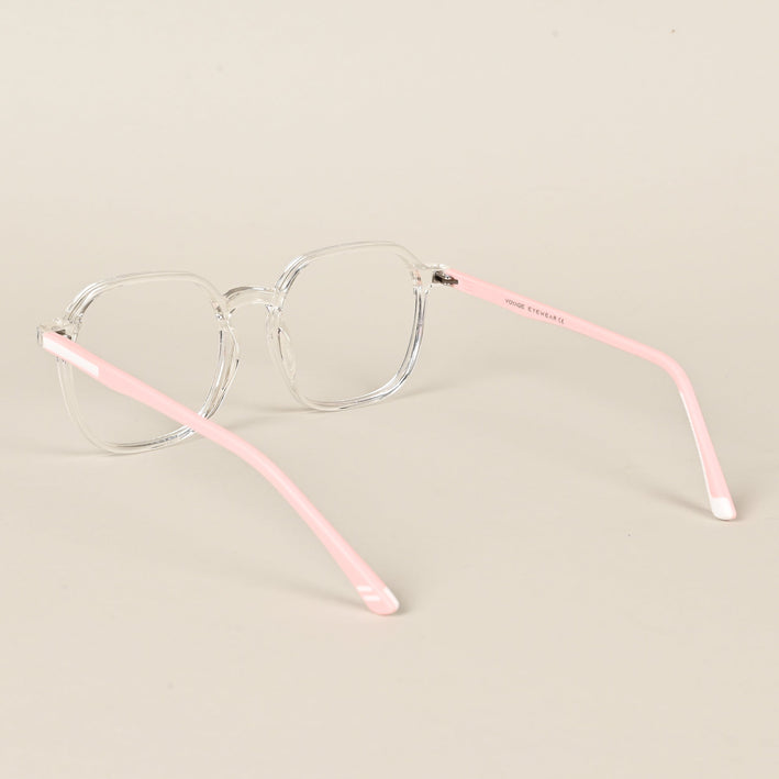 Voyage Transparent Over Size Eyeglasses for Men & Women - MG3995