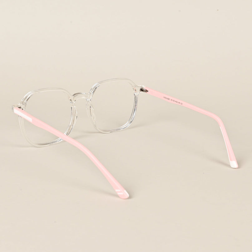 Voyage Transparent Over Size Eyeglasses for Men & Women - MG3995