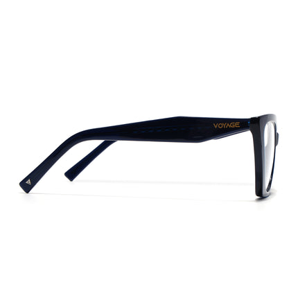 Voyage Glaze Blue Cateye Acetate Eyeglasses for Women (FPK26004FMG8144)