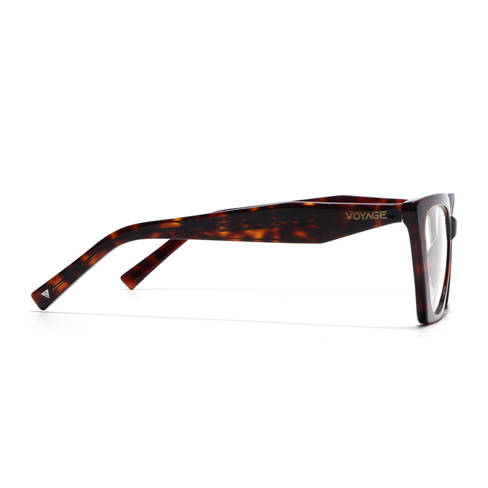 Voyage Glaze Demi Brown Cateye Acetate Eyeglasses for Women (FPK26004FMG8147)