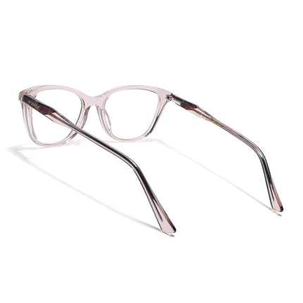 Voyage Glaze Brown Cateye Acetate Eyeglasses for Men & Women (FPK26005FMG8085)