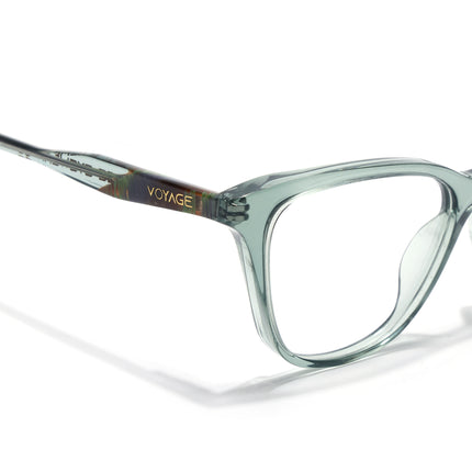 Voyage Glaze Green Cateye Acetate Eyeglasses for Men & Women (FPK26005FMG8087)