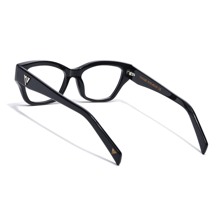 Voyage Glaze Black Cateye Acetate Eyeglasses for Women (FPK26006FMG8129)