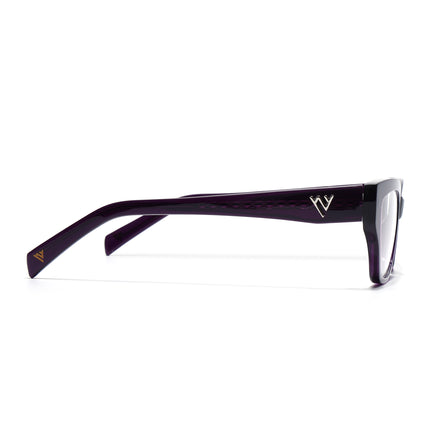 Voyage Glaze Purple Cateye Acetate Eyeglasses for Women (FPK26006FMG8131)
