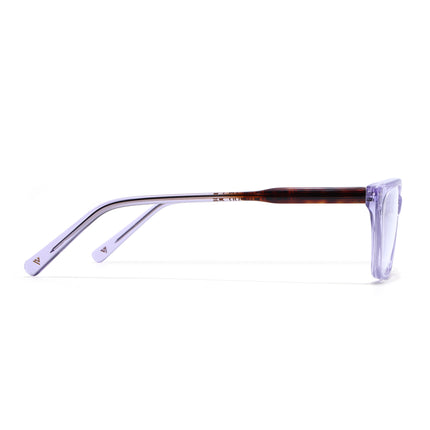 Voyage Glaze Purple Cateye Acetate Eyeglasses for Men & Women (FPK26007FMG8104)