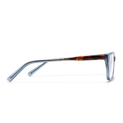 Voyage Glaze Blue Cateye Acetate Eyeglasses for Men & Women (FPK26007FMG8105)