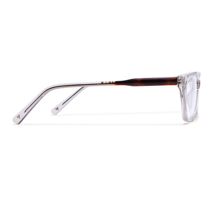 Voyage Glaze Brown Cateye Acetate Eyeglasses for Men & Women (FPK26007FMG8107)