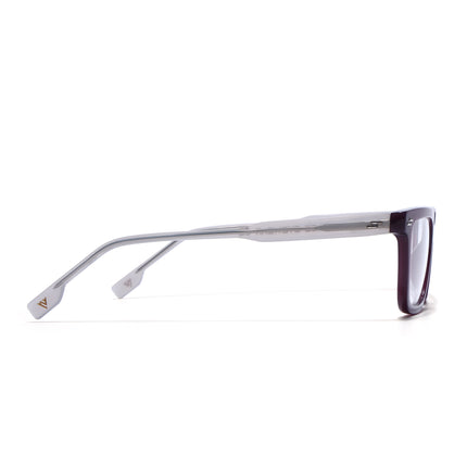 Voyage Glaze Purple Rectangle Acetate Eyeglasses for Men & Women (FPK26008FMG8110)