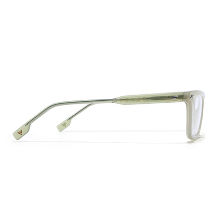 Voyage Glaze Light Green Rectangle Acetate Eyeglasses for Men & Women (FPK26008FMG8112)