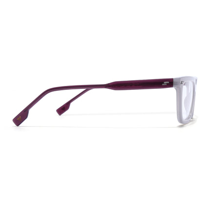 Voyage Glaze Grey Rectangle Acetate Eyeglasses for Men & Women (FPK26008FMG8113)
