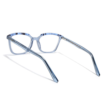 Voyage Glaze Blue Wayfarer Acetate Eyeglasses for Men & Women (FPK26009FMG8119)