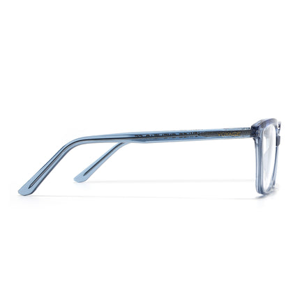 Voyage Glaze Blue Wayfarer Acetate Eyeglasses for Men & Women (FPK26009FMG8119)