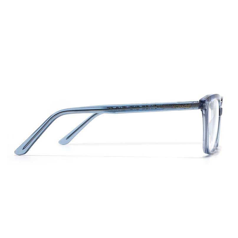 Voyage Glaze Blue Wayfarer Acetate Eyeglasses for Men & Women (FPK26009FMG8119)