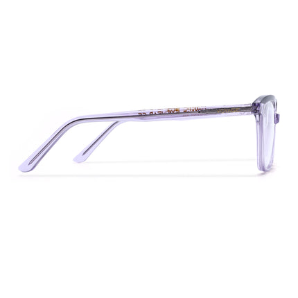 Voyage Glaze Purple Wayfarer Acetate Eyeglasses for Men & Women (FPK26009FMG8120)
