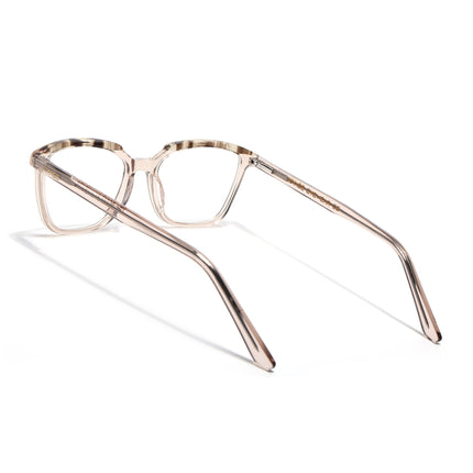Voyage Glaze Brown Wayfarer Acetate Eyeglasses for Men & Women (FPK26009FMG8122)